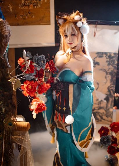 蓝漠的花